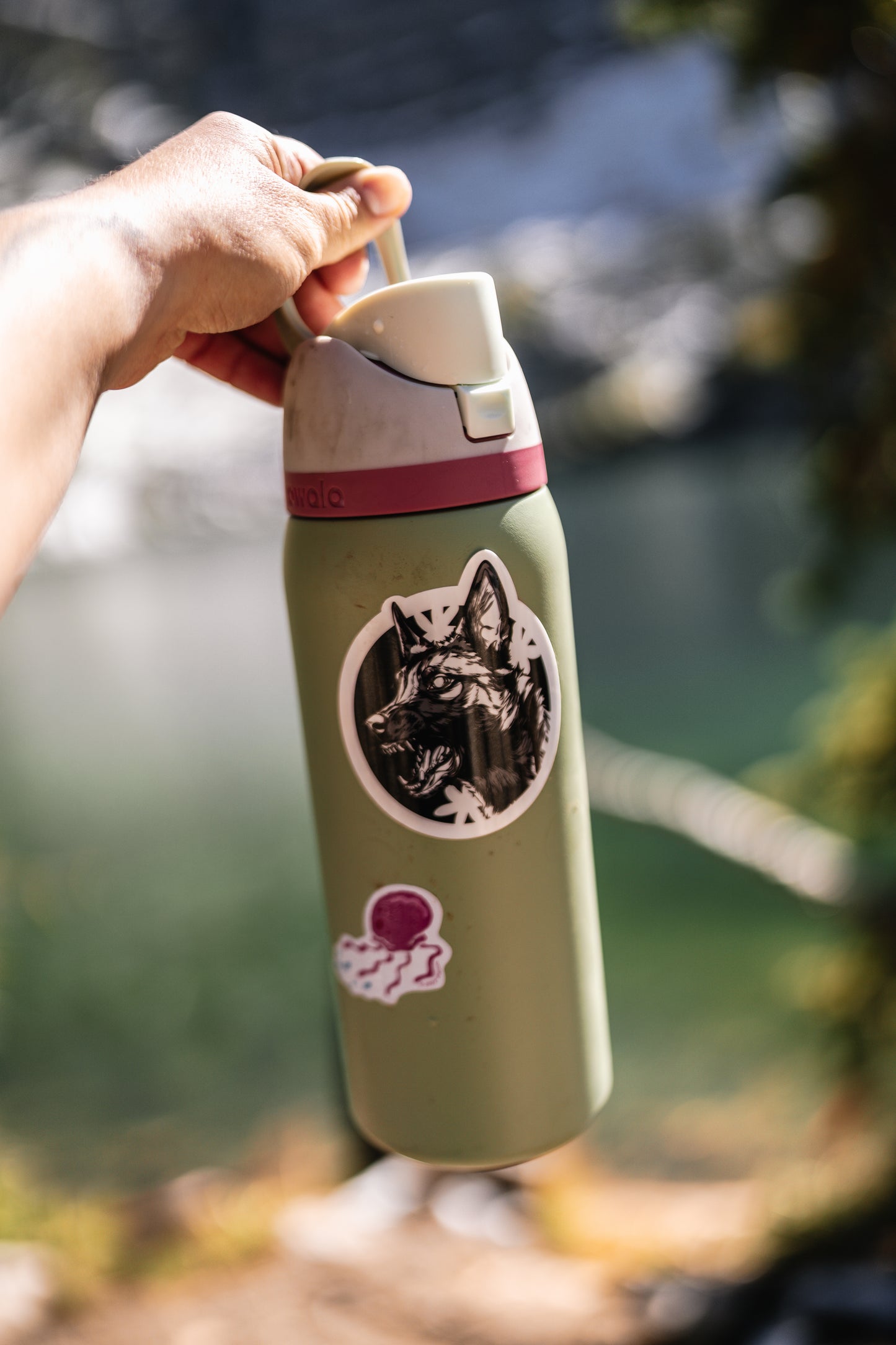 Malinois Print Die Cut Sticker