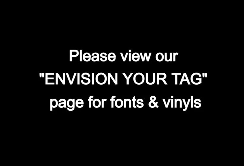 Premade FLAT Medium Rectangle Tag
