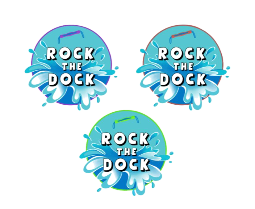 Rock the Dock Die Cut Sticker