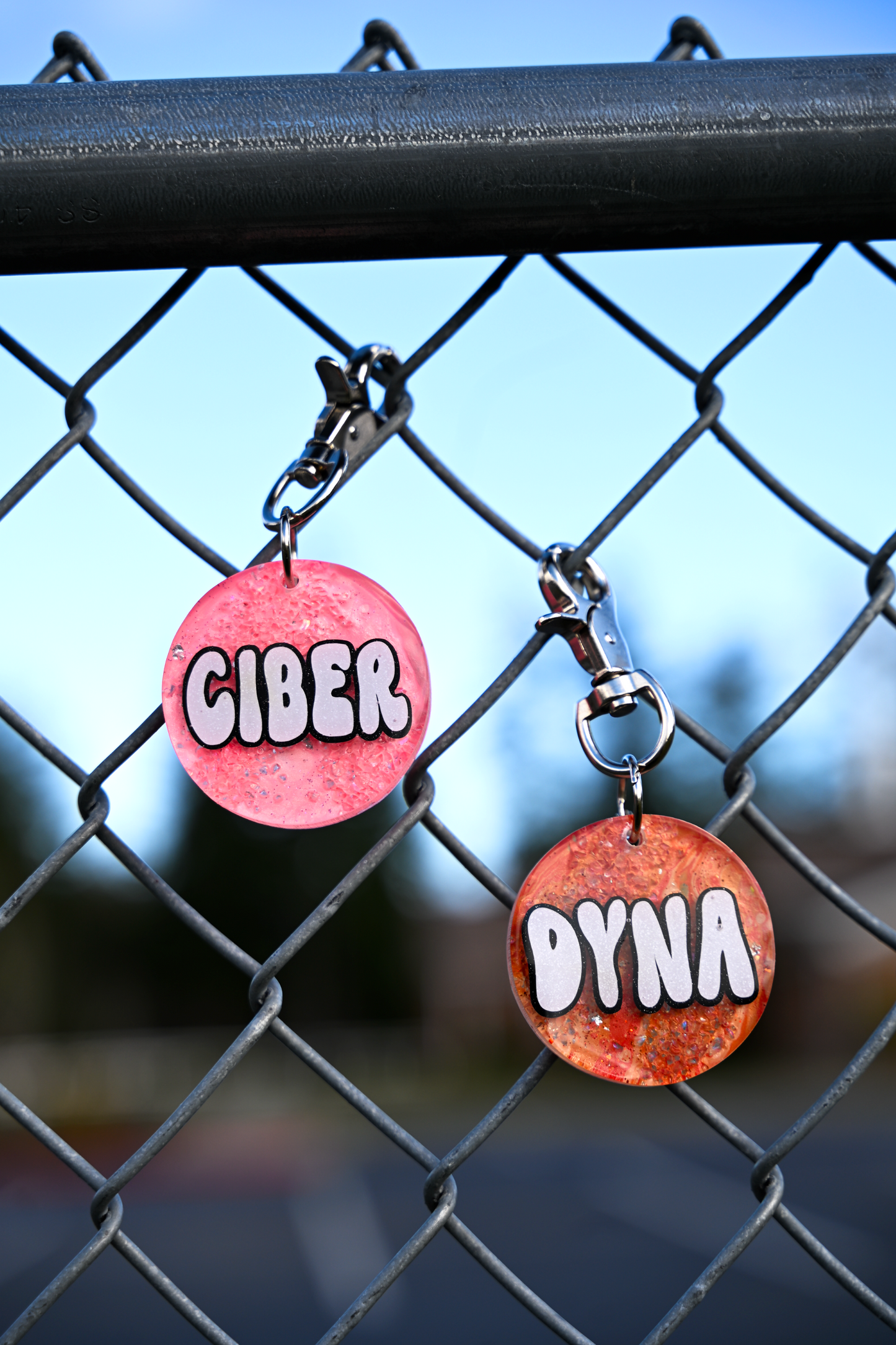 Custom Mini Round Soft Crate Ink Tag