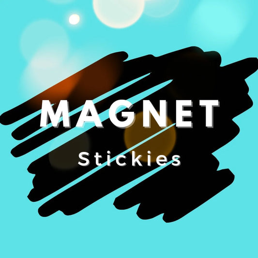 Magnet Stickies (Stickies ONLY - 1 Set)