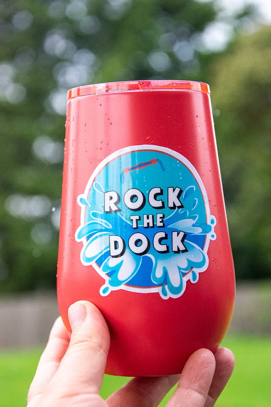 Rock the Dock Die Cut Sticker
