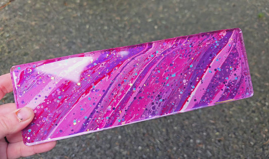 Premade FLAT Large Rectangle Tag