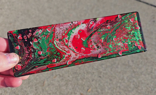 Premade FLAT Medium Rectangle Tag 346