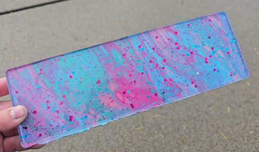 Premade FLAT Large Rectangle Tag 306