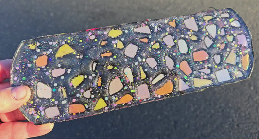 Premade ROUNDED Large Rectangle Tag 227