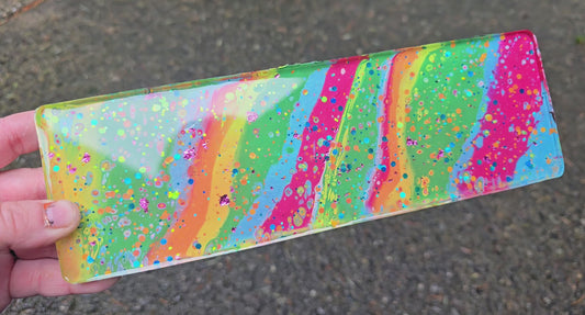 Premade FLAT Large Rectangle Tag