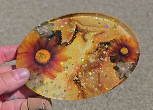 Premade Large Oval Tag