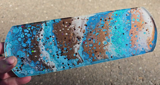 Premade ROUNDED Large Rectangle Tag 204