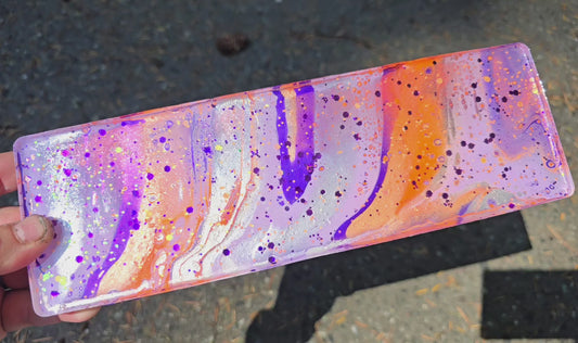 Premade FLAT Large Rectangle Tag 44