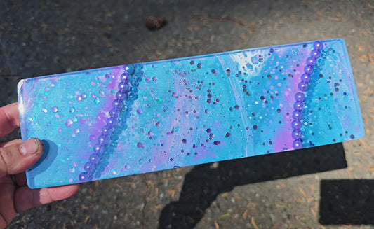 Premade FLAT Large Rectangle Tag 41