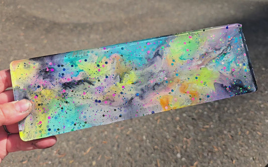 Premade FLAT Large Rectangle Tag 84