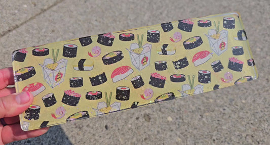 Premade FLAT Large Rectangle Tag