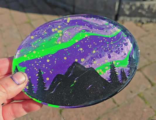 Premade Large Oval Tag 166