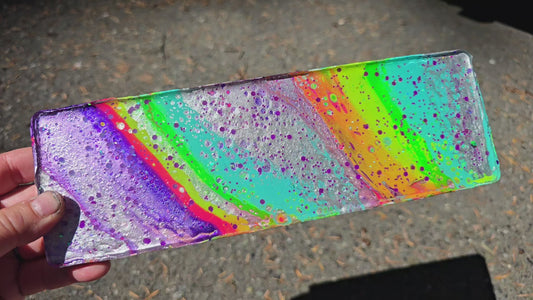 Premade FLAT Large Rectangle Tag 14