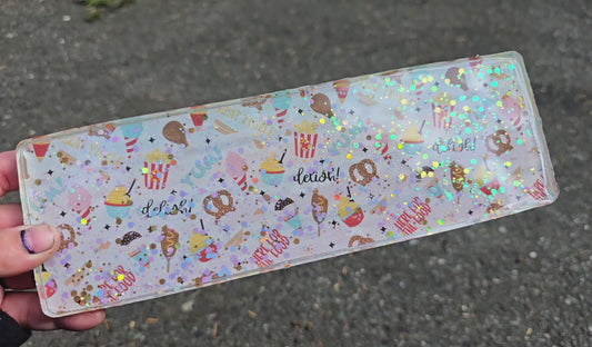 Premade FLAT Large Rectangle Tag 178