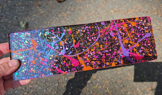 Premade FLAT Large Rectangle Tag 39