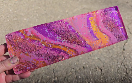 Premade FLAT Large Rectangle Tag 197