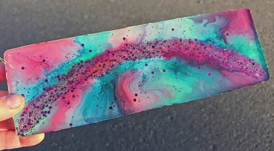 Premade FLAT Large Rectangle Tag 220