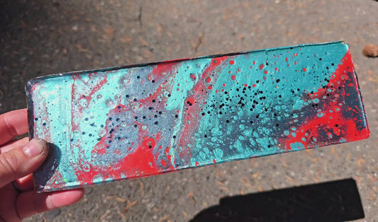 Premade FLAT Large Rectangle Tag 8