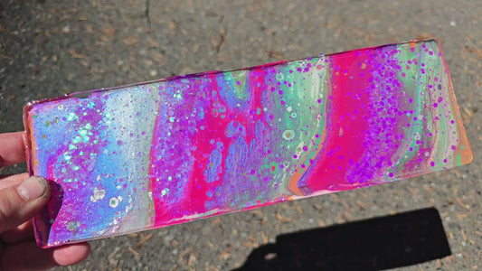 Premade FLAT Large Rectangle Tag 10