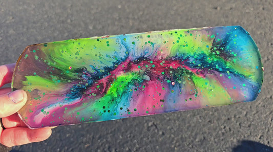 Premade ROUNDED Large Rectangle Tag 217