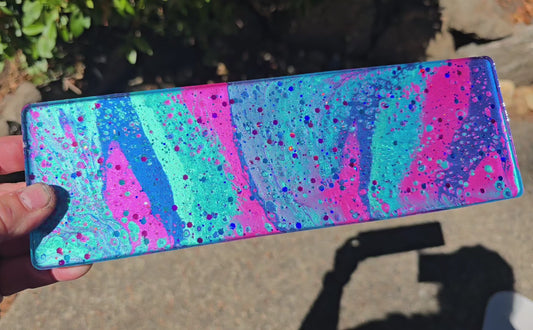 Premade FLAT Large Rectangle Tag 56