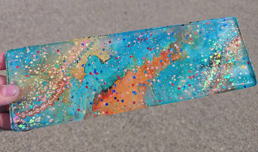 Premade FLAT (cannot be rounded) Large tag