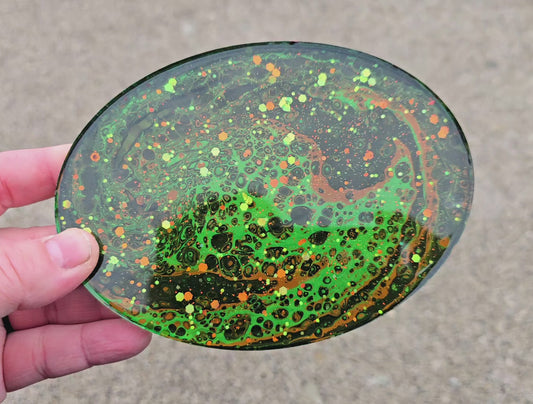 Premade Large Oval Tag